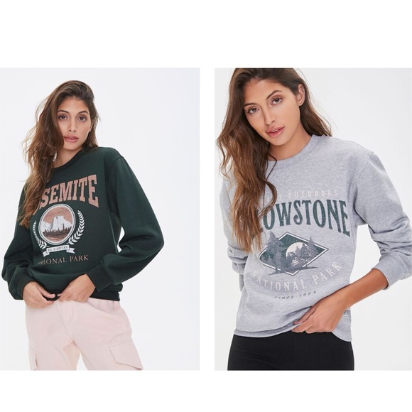 ❌SOLD❌ F21 Sweatshirt Set - Picture 1 of 12